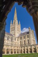 White cathedral in england