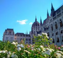 Budapest Parliament Blue Hungarian