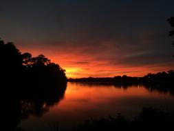 Sunset Lake Louisiana