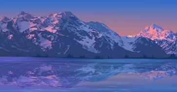 illustration vector mountains