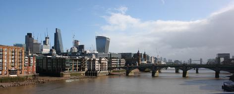 London Skyline City panorama view