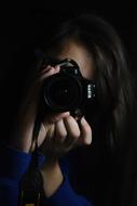 Girl Camera Portrait