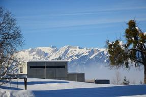 Architecture Snow Mountain