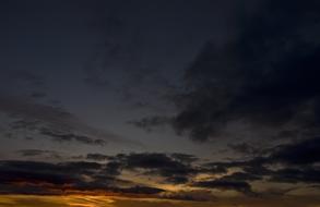 Sky Sunset Cloud