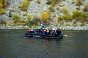 Floating The Snake River Raft
