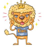 animation lion animals king cool