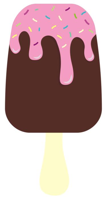 Chocolate ice cream icon