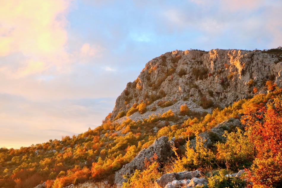 Sunset Mountain Landscape