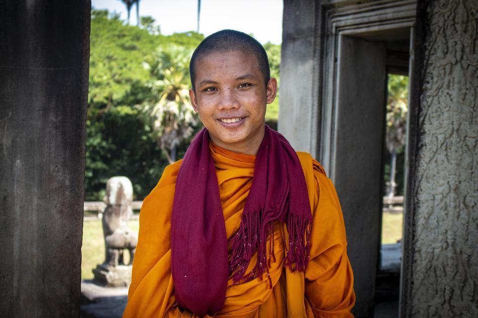 the guy in the monk scarf