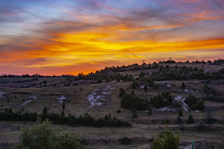 Sunset Rural Nature