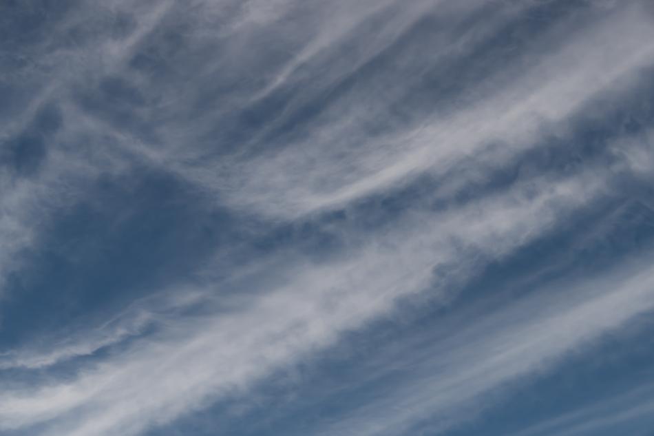 Clouds White Blue