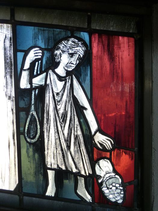 unusual graffiti on the wall