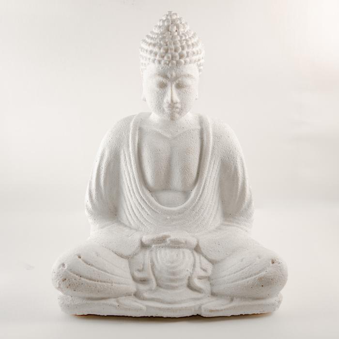 zen buddha white harmony