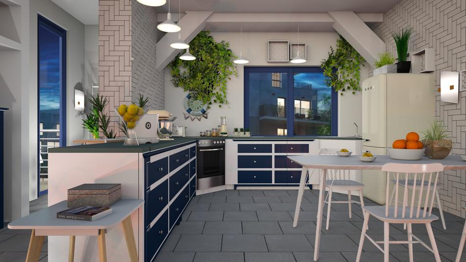 cozy kitchen interior