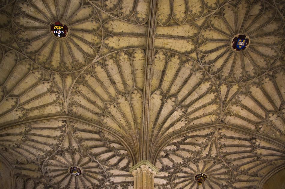 Kings College Oxford Blanket interior