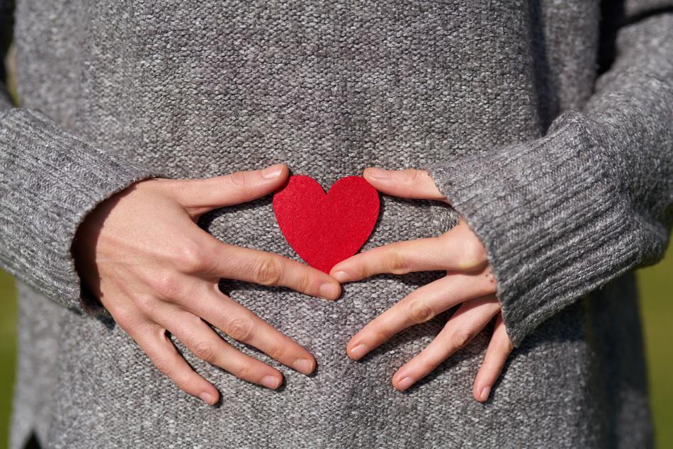 Pregnant woman love