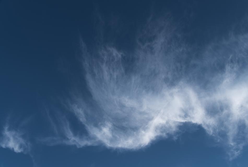 Clouds White Blue