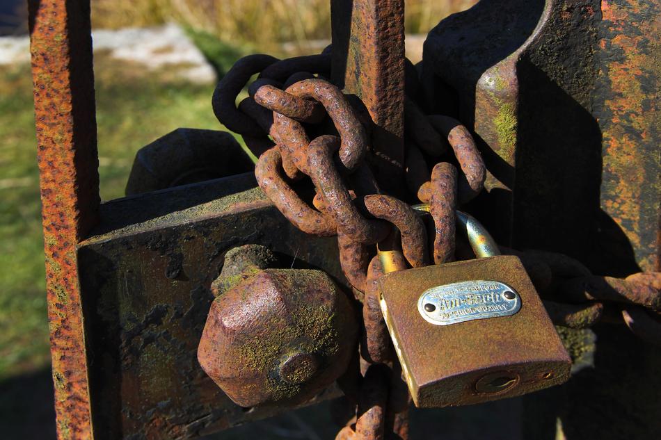 Rust Gate Door
