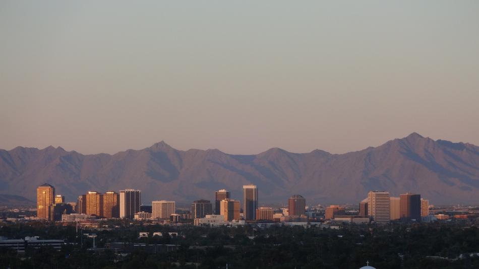 Phoenix Desert Cityscape