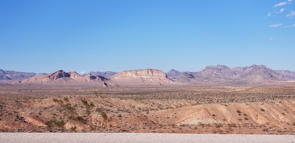 Desert Red Rock Lake Mead National