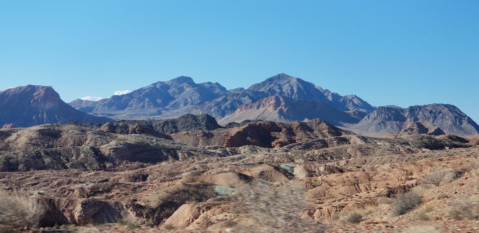 Desert Red Rock Lake Mead National