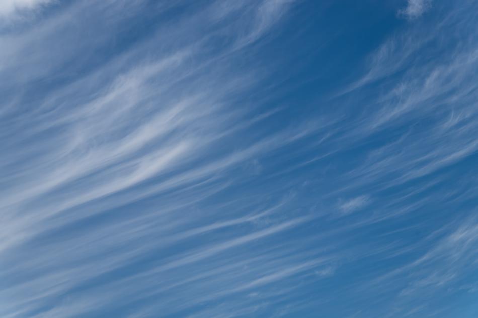 Clouds White Blue