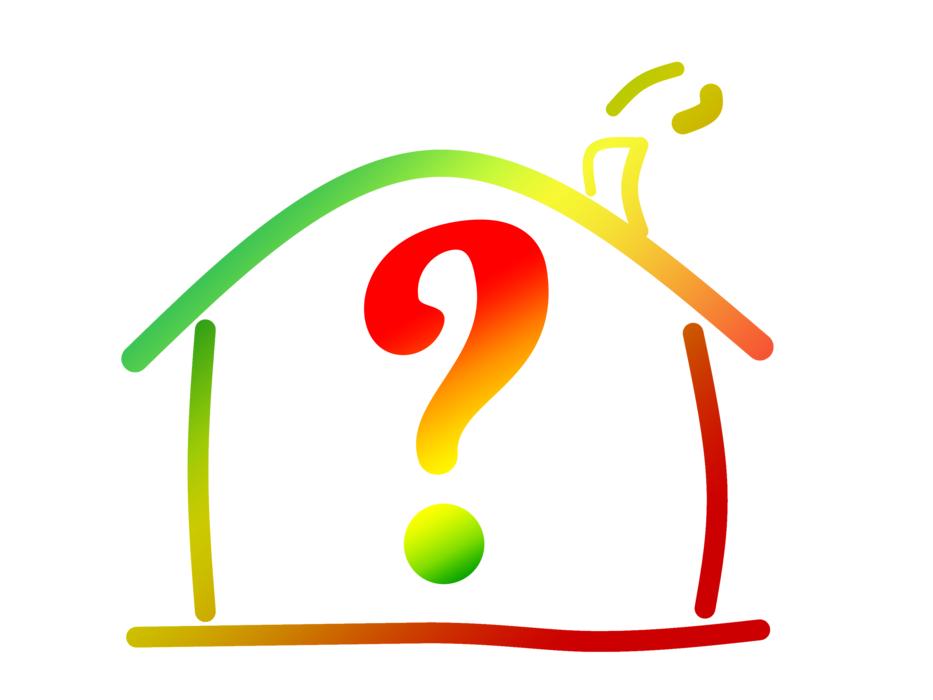 house question mark question roof