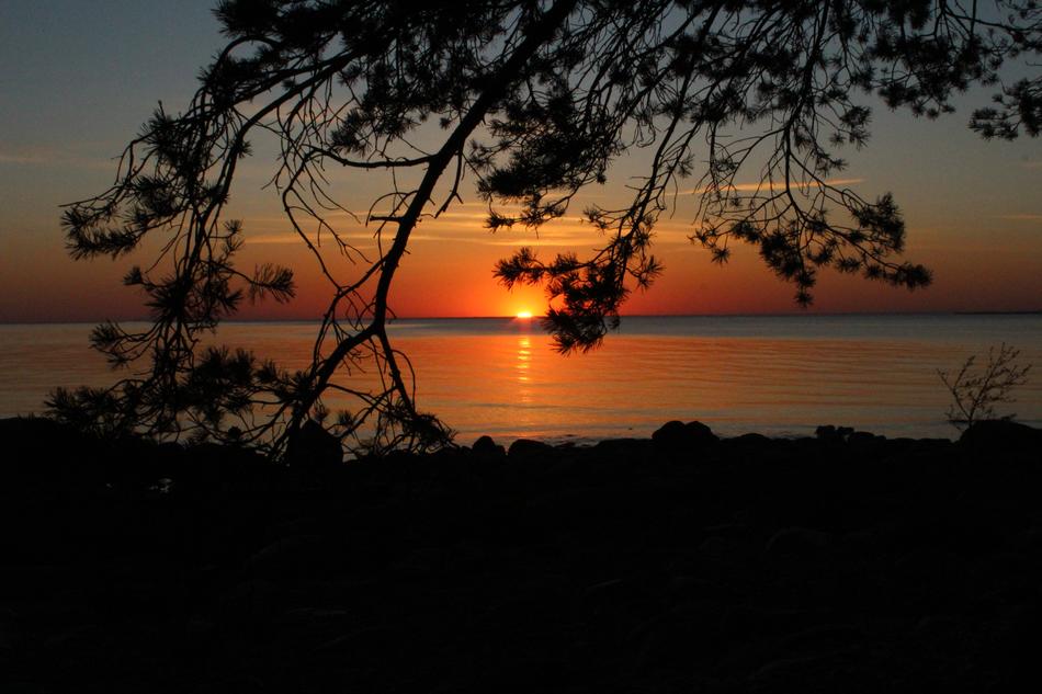 Sunset Estonia Sky