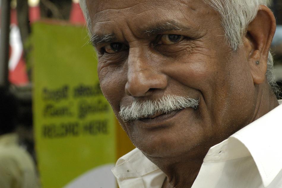 Sri Lanka India Old Man