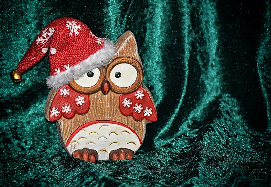 Owl Figure Wood