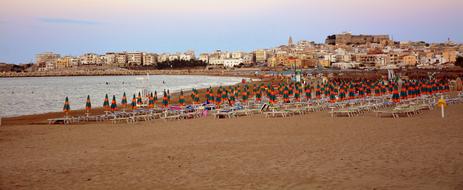 Vieste Beach Umbrellas
