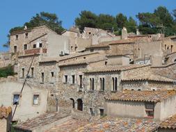 Old buildings in the village