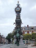 Clock Dewailly Amiens Mary