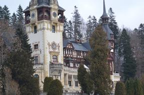 Castle Peles Sinaia scenery