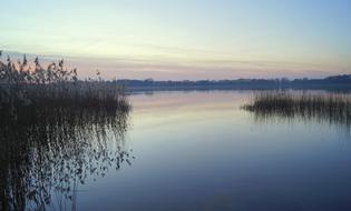 Lake Abendstimmung Sky