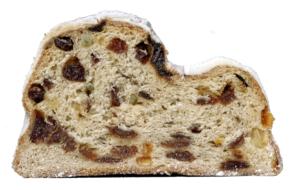 delicious pastries with sweet raisins