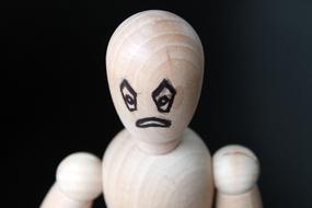 wooden mannequin evil doll