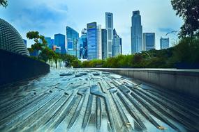 Singapore Cityscape Architecture