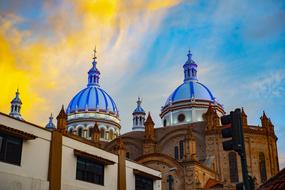 Cathedral Of Cuenca Basin Ecuador