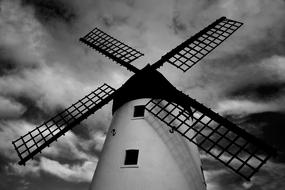 Windmill Architecture Landscape