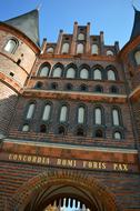 Holsten Gate Lübeck Architecture