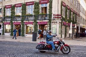 City Street biker