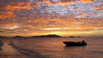 Sunset Caribbean West Indies