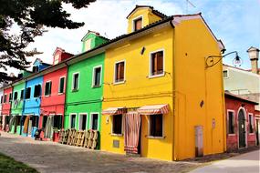 Venice Burano Buildings