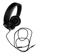 headphones with a cord