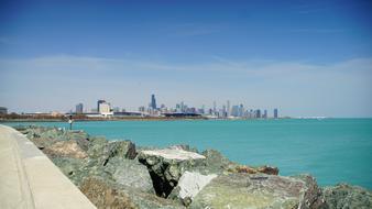 Chicago Skyline michigan lake