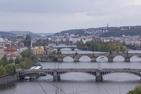 Prague Czech Republic Bridges