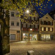 beautiful cafe building on the street