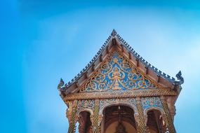 beautifully patterned roof