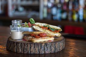 delicious meat sandwiches at the restaurant